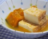 かぼちゃと厚揚げの煮物♪作り方4写真