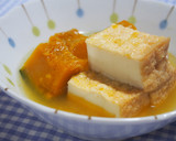 かぼちゃと厚揚げの煮物♪作り方4写真