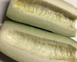 はぐらうりの梅肉あえ作り方1写真