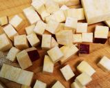 さつまいもとパインのカッテージサラダ作り方1写真