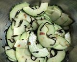 はぐらうりの梅肉あえ作り方2写真