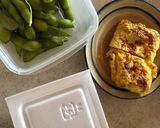 納豆と枝豆のまぜご飯（卵焼き入り）作り方1写真