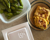 納豆と枝豆のまぜご飯（卵焼き入り）作り方1写真