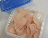 【冷蔵庫で作る】鶏胸肉の干物作り方3写真