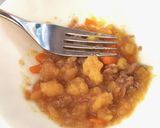 残った肉じゃがで朝ごはんトースト作り方1写真