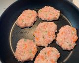野菜シャキシャキつくねハンバーグ作り方3写真