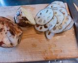 素揚げ レンコンチップス作り方1写真