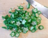 とうふそうめんの オクラのせ♪作り方4写真