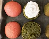 ひな祭り♡スイーツバーガー♡苺&ホイップ作り方13写真