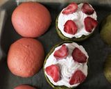ひな祭り♡スイーツバーガー♡苺&ホイップ作り方14写真