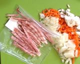 毎日お弁当♪オムライス弁当作り方1写真