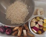 伊賀土鍋で煮込む参鶏湯(サムゲタン)作り方1写真
