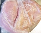 鶏胸し~っとり⭐辛くない!コク旨よだれ鶏作り方1写真