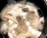 鶏の茹で汁で★つみれと野菜たっぷりスープ作り方3写真