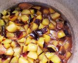 真っ赤なプルーンジャム作り方2写真