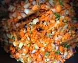 低糖質”スパイシービーンズと焼き野菜”作り方3写真