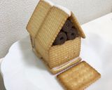 ハロウィン☆お菓子の家☆ヘクセンハウス作り方10写真