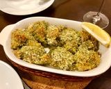 鳥もも肉の青海苔チーズパン粉焼き作り方5写真