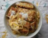 お蕎麦屋さん風かつ丼♪作り方1写真