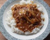 舞茸入りキーマ風カレー♪作り方1写真