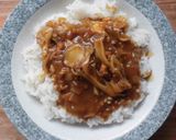 舞茸入りキーマ風カレー♪作り方2写真