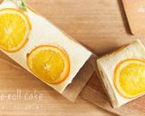 オレンジロールケーキ作り方28写真