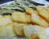 イカの刺身と、赤おくらの天ぷら☆作り方6写真