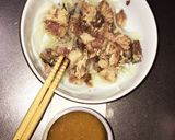 鯖缶サラダ〜作り方1写真