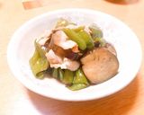 茄子とピーマンと豚肉の炒め煮作り方2写真
