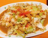 塩辛キャベツ炒め作り方5写真