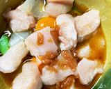 全てレンジ鶏胸肉なすオクラの梅甘酢あん煮作り方17写真