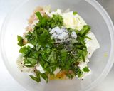 鶏ミンチで☆生バジルレモンサラダチキン風作り方3写真