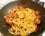 生のトマトで究極の☆トマトとナスのパスタ作り方7写真