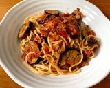 生のトマトで究極の☆トマトとナスのパスタ作り方8写真