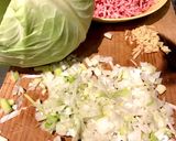簡単餃子と同時に時短でお弁当用に肉団子！作り方1写真