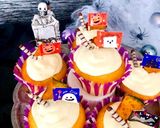 ハロウィン かぼちゃの簡単カップケーキ作り方6写真