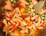 イタリアローマ風モツ煮込み コラテッラ作り方7写真