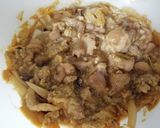 レンジで簡単♪しめじ入り♡親子丼作り方3写真