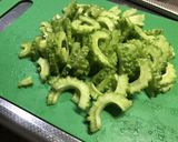 肉無し！　簡単ゴーヤチャンプル作り方3写真