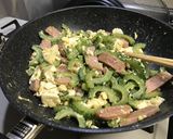 肉無し！　簡単ゴーヤチャンプル作り方6写真