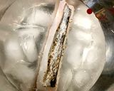 太刀魚の切掛け作りと焼き霜作り作り方6写真