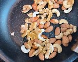 ナッツの蜂蜜炒めお菓子　おやつ作り方2写真