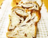 粒あん抹茶三つ編みあん食パン（HB生地）作り方19写真
