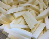 ♪あと一品マヨ味噌キムチ味のコク旨ポテト作り方1写真