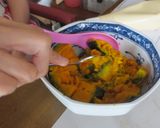 チーズと鶉卵入りかぼちゃのコロッケ作り方2写真