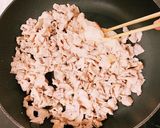 週末に食べたい豚キムチ炒め作り方1写真