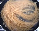 牛乳で簡単☆濃厚たらこマヨパスタ作り方1写真