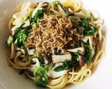 カリカリじゃこと葱の和風パスタ作り方7写真