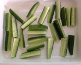 即席☆きゅうりとみょうがの辛子漬け作り方1写真