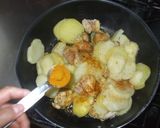 じゃが芋のカレー炒め♪簡単鶏肉カレー粉作り方6写真